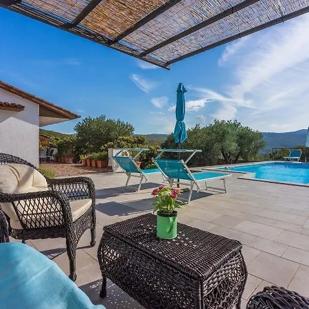 Tatil Evi Hundefreundliche Und Strandnahe Mit Meerblick, Privatpool, Grill Kornić