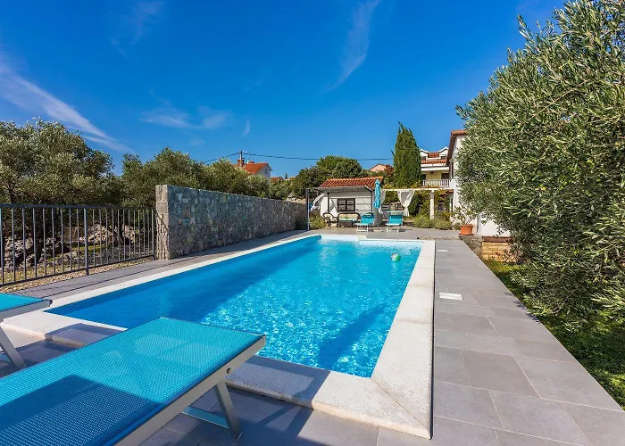 Prázdninový dům Hundefreundliche Und Strandnahe Mit Meerblick, Privatpool, Grill