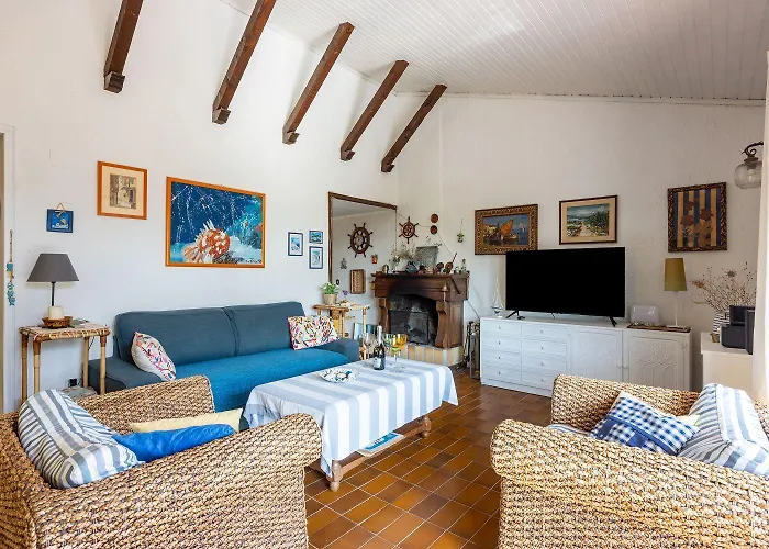 Hundefreundliche Und Strandnahe Mit Meerblick, Privatpool, Grill Prázdninový dům